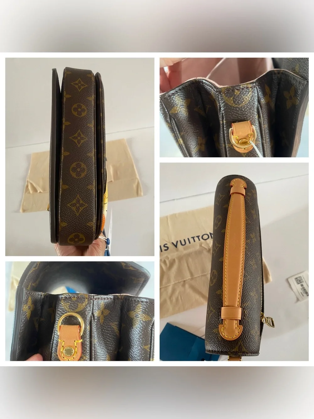 Louis Vuitton pochette Metis (tiger face)